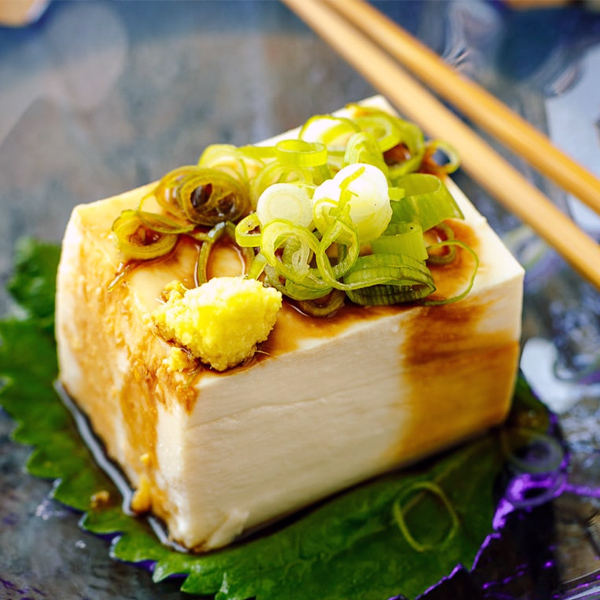 Chilled Tofu with Wasabi